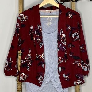 Floral Blazer